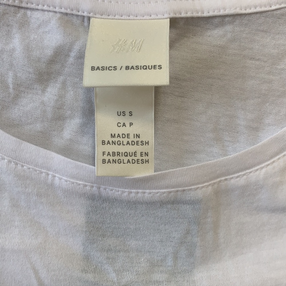 H&M basic white tee - Picture 4 of 5